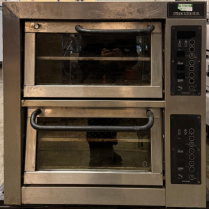 Pizzaovn | ELEKTRISK | 10,84kW 230v/400v 3-fas 4x45cm | B70xD65xH80cm - Pizzamaster PM 452ED-2