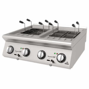 Pastakoker | 6 kurver | 10kw-230v/400v – 3fas | B80xD73xH30cm – Atalay AMP-873