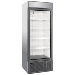 MAXI Kjøleskap | Bruskjøleskap med glassdør | B80xD74xH213cm – Coldera CL 715 SDC