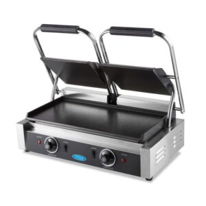 Pressgrill – Toastjern – Pannini grill | Dobbel | Flat | 2x1800w | BH210xB570xD305mm – Max 09300437