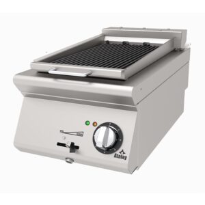 Chargrill | 3,3kw/1-fas | B40xD73xH30cm - Atalay AAIE-473