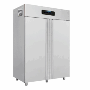 Fryseskap med rustfri dører | B140xD81xH205cm – Frenox BL14-M