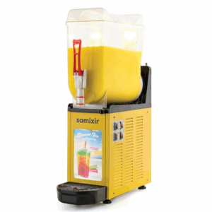 Slushmaskin | GUL | 1x12liter | B20xD53xH77cm – Samixir SLUSH12YA