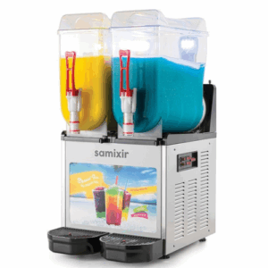 Slushmaskin | RUSTFRI | 2x12liter | B39xD53xH77cm – Samixir SLUSH24IA