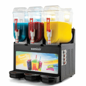 Slushmaskin | SORT | 3x12liter | B59xD53xH77cm – Samixir SLUSH36BA